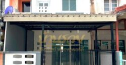 ทาวน์เฮ้าส์ 2 ชั้น หมู่บ้านวิวัฒน์โฮม ซอยเทศบาลบางปู 40 ทำเลดีใกล้รถไฟฟ้าสถานีแพรกษา รีโนเวทใหม่พร้อมเข้าอยู่