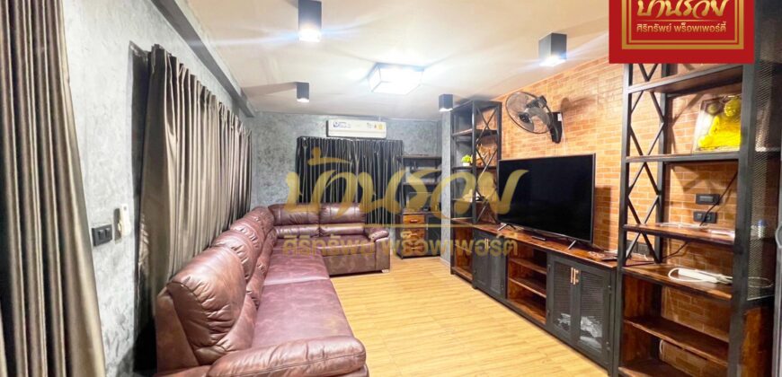 บ้านเดี่ยว 2 ชั้น หมู่บ้านเด่นชัย ซอยมังกร – แพรกษา ใกล้นิคมอุตสาหกรรมบางปูและทางด่วนกาญขนาภิเษก