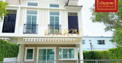 ทาวน์โฮม 2 ชั้น *หลังมุม หมู่บ้านอินดี้ แพรกษา – ศรีนครินทร์ ใกล้รถไฟฟ้าสายสีเขียวสถานีแพรกษา พร้อมเข้าอยู่