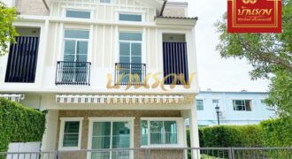 ทาวน์โฮม 2 ชั้น *หลังมุม หมู่บ้านอินดี้ แพรกษา – ศรีนครินทร์ ใกล้รถไฟฟ้าสายสีเขียวสถานีแพรกษา พร้อมเข้าอยู่