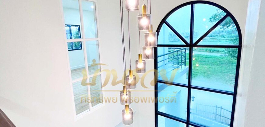 บ้านเดี่ยว 2 ชั้น หมู่บ้านกฤษดาซิตี้ เลค แอนด์พาร์ค เทพารักษ์ กม.16 ใกล้รพ.จุฬารัตน์ 3 รีโนเวทใหม่พร้อมเข้าอยู่