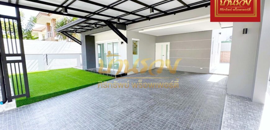 บ้านเดี่ยว 2 ชั้น หมู่บ้านไอริส ออคิด พาร์ค ใกล้โลตัส ศรีนครินทร์ รีโนเวทใหม่ทั้งหลัง พร้อมเข้าอยู่