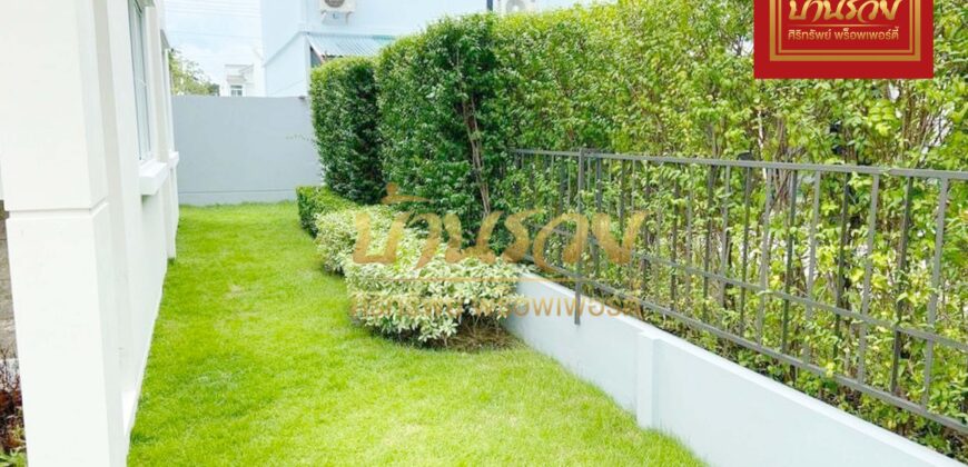 ทาวน์โฮม 2 ชั้น *หลังมุม หมู่บ้านอินดี้ แพรกษา – ศรีนครินทร์ ใกล้รถไฟฟ้าสายสีเขียวสถานีแพรกษา พร้อมเข้าอยู่