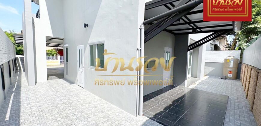 บ้านเดี่ยว 2 ชั้น หมู่บ้านไอริส ออคิด พาร์ค ใกล้โลตัส ศรีนครินทร์ รีโนเวทใหม่ทั้งหลัง พร้อมเข้าอยู่