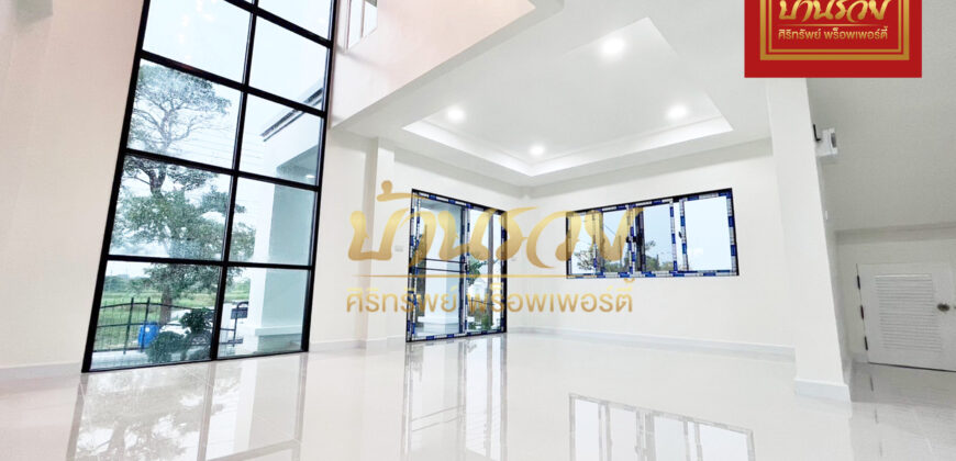 บ้านเดี่ยว 2 ชั้น หมู่บ้านกฤษดาซิตี้ เลค แอนด์พาร์ค เทพารักษ์ กม.16 ใกล้รพ.จุฬารัตน์ 3 รีโนเวทใหม่พร้อมเข้าอยู่