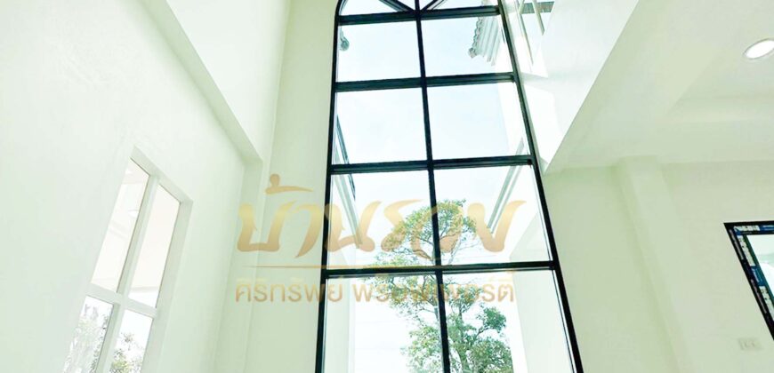 บ้านเดี่ยว 2 ชั้น หมู่บ้านกฤษดาซิตี้ เลค แอนด์พาร์ค เทพารักษ์ กม.16 ใกล้รพ.จุฬารัตน์ 3 รีโนเวทใหม่พร้อมเข้าอยู่