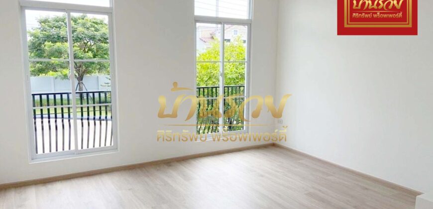 ทาวน์โฮม 2 ชั้น *หลังมุม หมู่บ้านอินดี้ แพรกษา – ศรีนครินทร์ ใกล้รถไฟฟ้าสายสีเขียวสถานีแพรกษา พร้อมเข้าอยู่