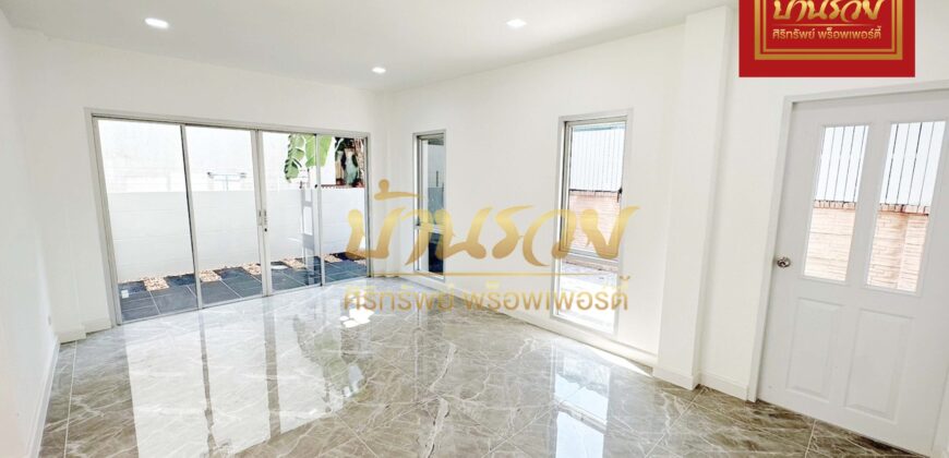 บ้านเดี่ยว 2 ชั้น หมู่บ้านไอริส ออคิด พาร์ค ใกล้โลตัส ศรีนครินทร์ รีโนเวทใหม่ทั้งหลัง พร้อมเข้าอยู่