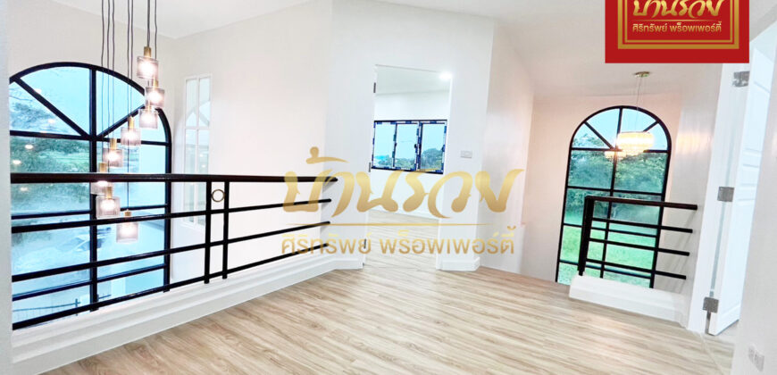 บ้านเดี่ยว 2 ชั้น หมู่บ้านกฤษดาซิตี้ เลค แอนด์พาร์ค เทพารักษ์ กม.16 ใกล้รพ.จุฬารัตน์ 3 รีโนเวทใหม่พร้อมเข้าอยู่