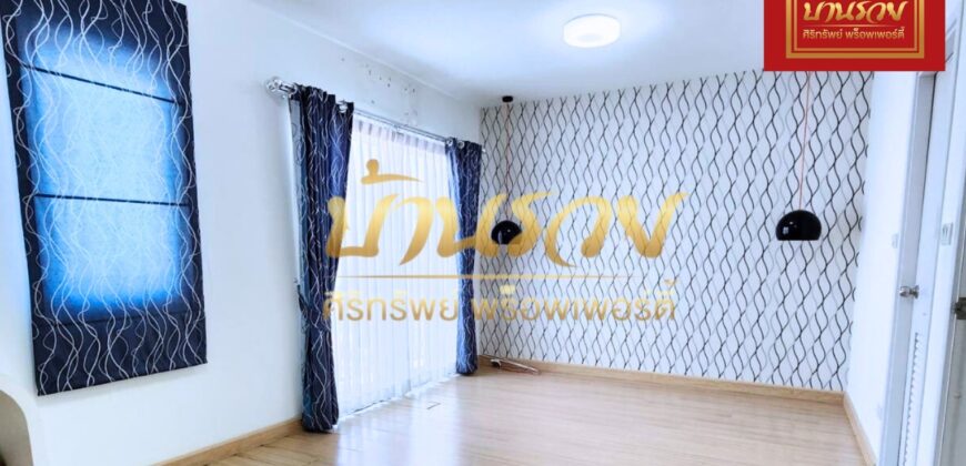 ทาวน์เฮ้าส์ 2 ชั้น หมู่บ้านเดอะคอนเนค12A สุวรรณภูมิ เฟส 1 ซอยกิ่งแก้ว 37 ใกล้สนามบินสุวรรณภูมิ พร้อมเข้าอยู่