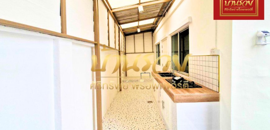 ทาวน์เฮ้าส์ 2 ชั้น *หลังมุม ม. พฤกษา 82 ประชาอุทิศ-พระราม 2 บ้านตกแต่งรีโนเวทใหม่ทั้งหลัง พร้อมเข้าอยู่