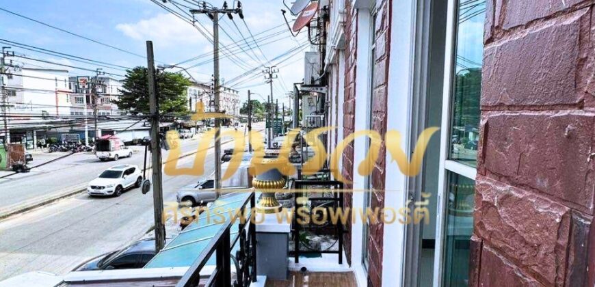 อาคารพาณิชย์ #ติดถนนใหญ่ หมู่บ้านปัญญาซิตี้สแควร์ ถ.รามอินทรา เขตคลองสามวา รีโนเวทใหม่ทั้งหลัง วัสดุพรีเมี่ยม