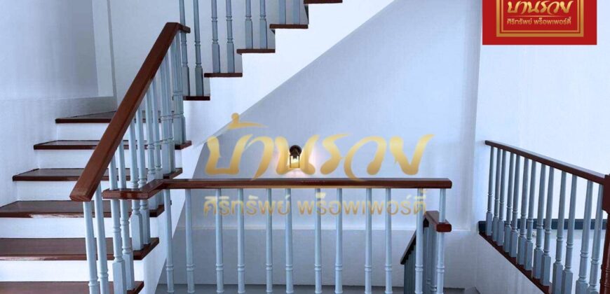 อาคารพาณิชย์ #ติดถนนใหญ่ หมู่บ้านปัญญาซิตี้สแควร์ ถ.รามอินทรา เขตคลองสามวา รีโนเวทใหม่ทั้งหลัง วัสดุพรีเมี่ยม