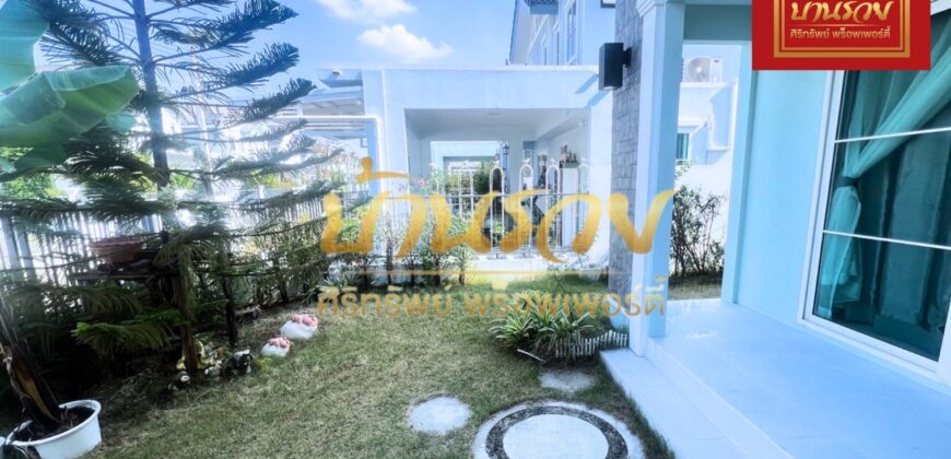 บ้านเดี่ยว 2 ชั้น หมู่บ้านVillaggio ศรีนครินทร์ จาก Land&Houses ซ.ทรัพย์บุญชัย 28 ใกล้รพ.เปาโลฯ พร้อมเข้าอยู่