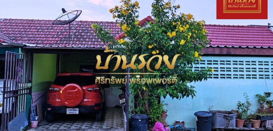 ทาวน์เฮ้าส์ 1 ชั้น หมู่บ้านบางปูวิลล่า 3 เทศบาลบางปู 43 ใกล้รถไฟฟ้าสายสีเขียว พร้อมเข้าอยู่