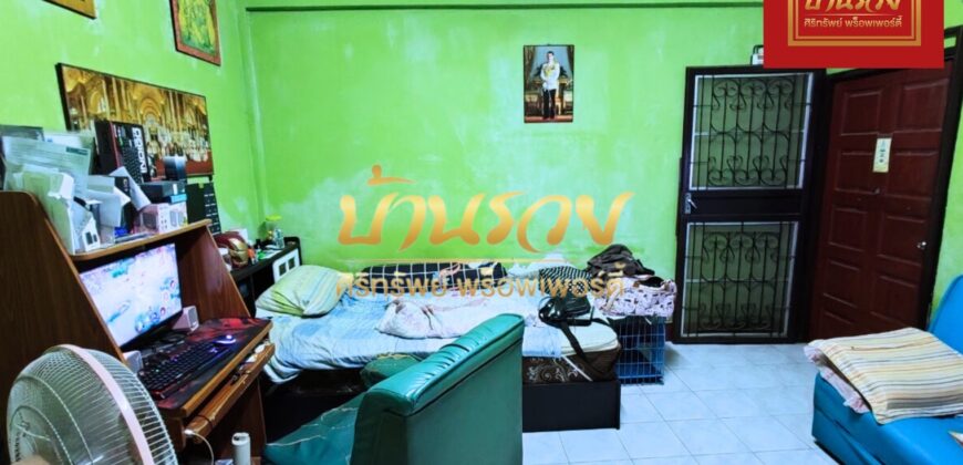 ทาวน์เฮ้าส์ 1 ชั้น หมู่บ้านบางปูวิลล่า 3 เทศบาลบางปู 43 ใกล้รถไฟฟ้าสายสีเขียว พร้อมเข้าอยู่