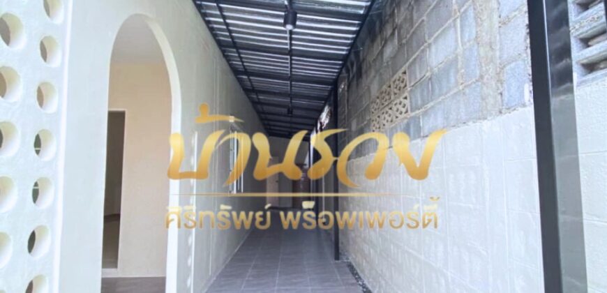 ทาวน์เฮ้าส์ 2 ชั้น หมู่บ้านไทยสมบูรณ์ ถนนประชาอุทิศ 90 ใกล้ทางด่วนสุขสวัสดิ์ บ้านรีโนเวทใหม่พร้อมเข้าอยู่