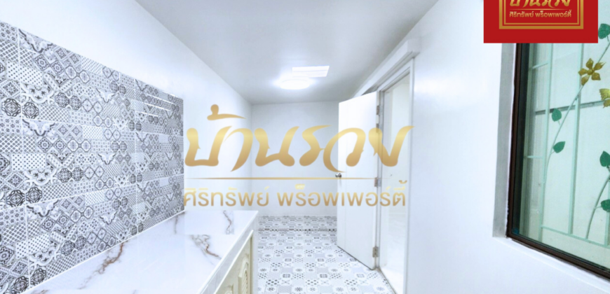 ทาวน์เฮ้าส์ 2 ชั้น หมู่บ้านพฤกษาไพร์ม ศรีนครินทร์-บางนา หนามแดง บางพลี บ้านรีโนเวทใหม่