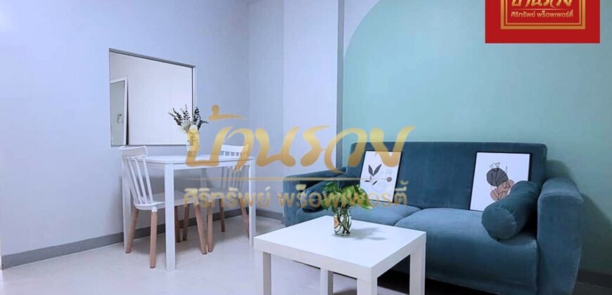 คอนโดบ้านเทพารักษ์ 3 ตึก 5 ชั้น 9 ถนนเทพารักษ์ – สำโรง ใกล้สี่แยกเทพารักษ์และรถไฟฟ้า พร้อมเข้าอยู่