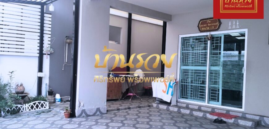 ทาวน์เฮ้าส์ 2 ชั้น หมู่บ้าน พฤกษา เนเชอร่า สุขุมวิท-แพรกษา ตกแต่งพร้อมเข้าอยู่