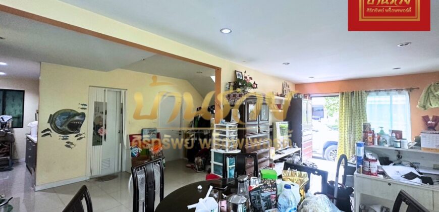 บ้านเดี่ยว 2 ชั้น *หลังริม หมู่บ้านดีไลท์ หนามแดง-บางพลี ซ.อัมพรใกล้แหล่งอำนวยความสะดวก พร้อมเข้าอยู่