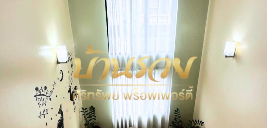 บ้านเดี่ยว 2 ชั้น *หลังริม หมู่บ้านดีไลท์ หนามแดง-บางพลี ซ.อัมพรใกล้แหล่งอำนวยความสะดวก พร้อมเข้าอยู่