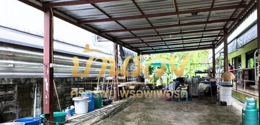 ตึก2ชั้น 5ห้อง ซอยหมู่บ้านร่มเย็น3(ชุมชนเฟื่องฟ้า) ใกล้BTSแพรกษา ห่างถนนสุขุมวิทเพียง 200เมตร