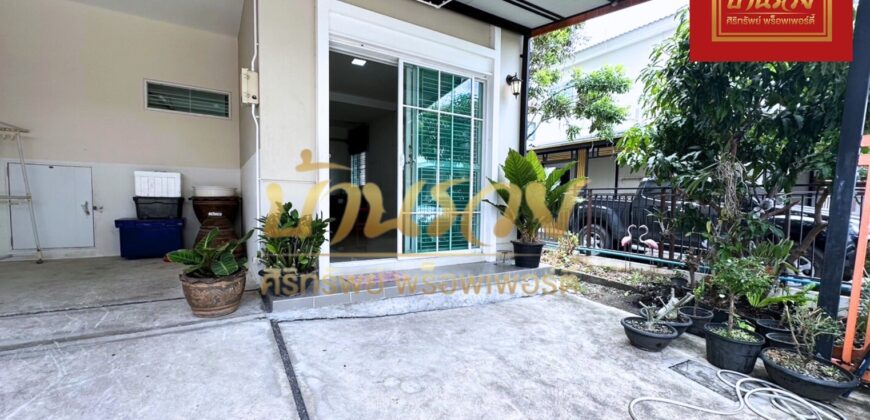 ทาวน์เฮ้าส์ 2ชั้น #หลังริม หมู่บ้านพฤกษาวิลล์ 103 เทพารักษ์ ใกล้โรงพยาบาลบางนา5 พร้อมเข้าอยู่