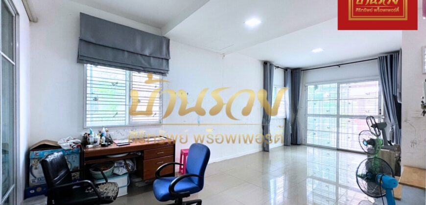 ทาวน์เฮ้าส์ 2ชั้น #หลังริม หมู่บ้านพฤกษาวิลล์ 103 เทพารักษ์ ใกล้โรงพยาบาลบางนา5 พร้อมเข้าอยู่