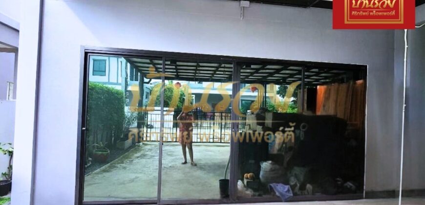 บ้านเดี่ยว 2 ชั้น ต้นโครงการ หมู่บ้านเนเชอร่า เทรนด์ ศรีนครินทร์ ซ.ทรัพย์บุญชัย 28 ใกล้ BTS ศรีนครินทร์ พร้อมเข้าอยู่