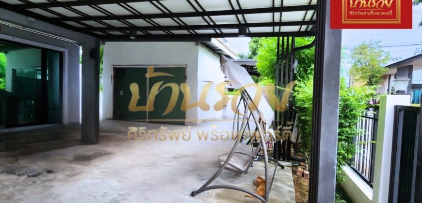 บ้านเดี่ยว 2 ชั้น ต้นโครงการ หมู่บ้านเนเชอร่า เทรนด์ ศรีนครินทร์ ซ.ทรัพย์บุญชัย 28 ใกล้ BTS ศรีนครินทร์ พร้อมเข้าอยู่