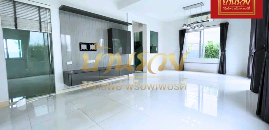 บ้านเดี่ยว 2 ชั้น หมู่บ้านชัยพฤกษ์ ศรีนครินทร์ บ้านคุณภาพของ โครงการแลนด์ แอนด์ เฮ้าส์ ทำเลดี ใกล้รถไฟฟ้าสถานีศรีนครินทร์