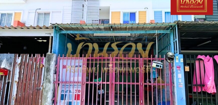 ทาวน์เฮ้าส์ 2 ชั้น หมู่บ้านกิตตินคร เทพารักษ์ ซอยมังกร ใกล้จุดขึ้น-ลงทางด่วนกาญจนาฯ พร้อมเข้าอยู่