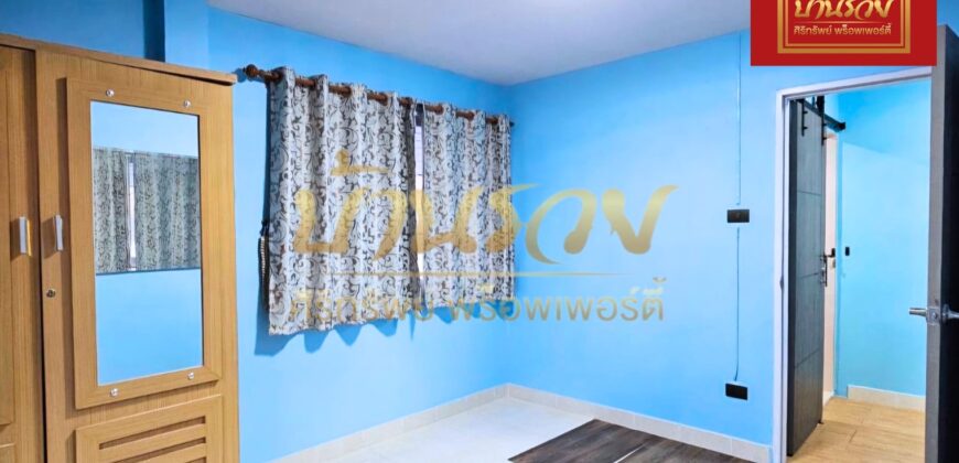 ทาวน์เฮ้าส์ 2 ชั้น #หลังมุม หมู่บ้าน นครทองซิตี้ คลองอาเสี่ย ใกล้นิคมอุตสาหกรรมบางปู บ้านตกแต่งใหม่ พร้อมเข้าอยู่