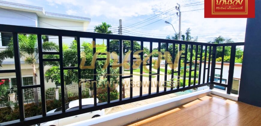 บ้านแฝด 2 ชั้น #หลังมุม หมู่บ้าน ปัญฐิญา เเพรกษา ใกล้นิคมอุตสาหกรรมบางปู ตกแต่งพร้อมอยู่อาศัย