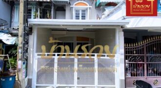 ทาวน์เฮ้าส์ 2 ชั้น หมู่บ้าน ทวีทอง 1 ถนนเทพารักษ์-ศรีนครินทร์ ใกล้รถไฟฟ้า ทิพวัล บ้านรีโนเวทใหม่ทั้งหลัง