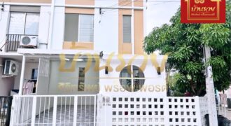 ทาวน์เฮาส์ 2 ชั้น *หลังมุม หมู่บ้านพฤกษา 77/2 สุขสวัสดิ์ พระสมุทรเจดีย์ รีโนเวทใหม่พร้อมเข้าอยู่