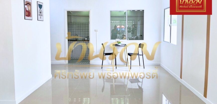 ทาวน์เฮาส์ 2 ชั้น *หลังมุม หมู่บ้านพฤกษา 77/2 สุขสวัสดิ์ พระสมุทรเจดีย์ รีโนเวทใหม่พร้อมเข้าอยู่