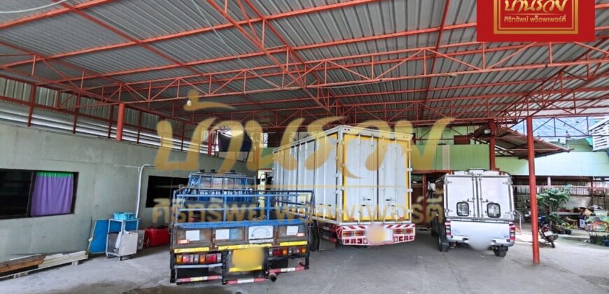 โกดัง โรงงาน ออฟฟิศ พร้อมที่อยู่อาศัย อยู่ใน​ ม.ซิตี้วิลเลจ นิคมอุตสาหกรรมบางปู ซอย1​