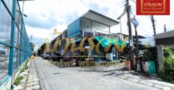 ตึกห้องเช่า 2ชั้น พร้อมผู้เช่า ซอยเทศบาลบางเสาธง27 เคหะบางพลี ใกล้นิคมอุตสาหกรรมบางพลี