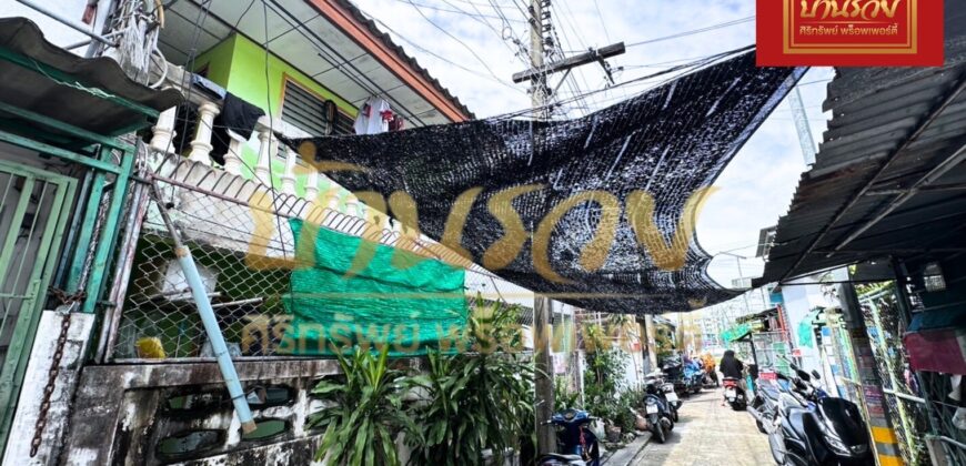 ตึกห้องเช่า 2ชั้น พร้อมผู้เช่า ซอยเทศบาลบางเสาธง27 เคหะบางพลี ใกล้นิคมอุตสาหกรรมบางพลี