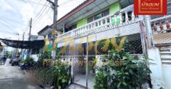 ตึกห้องเช่า 2ชั้น พร้อมผู้เช่า ซอยเทศบาลบางเสาธง27 เคหะบางพลี ใกล้นิคมอุตสาหกรรมบางพลี