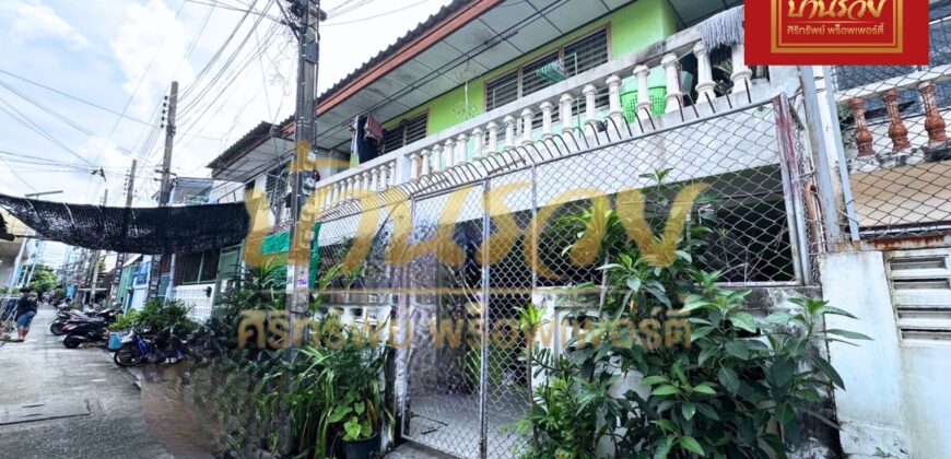 ตึกห้องเช่า 2ชั้น พร้อมผู้เช่า ซอยเทศบาลบางเสาธง27 เคหะบางพลี ใกล้นิคมอุตสาหกรรมบางพลี