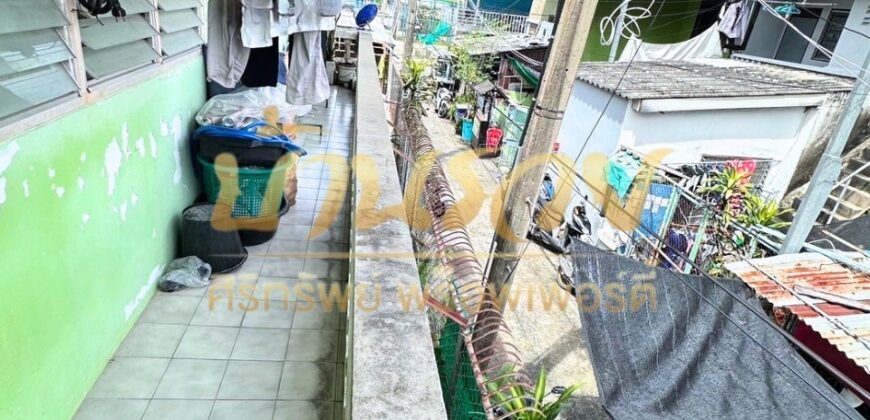 ตึกห้องเช่า 2ชั้น พร้อมผู้เช่า ซอยเทศบาลบางเสาธง27 เคหะบางพลี ใกล้นิคมอุตสาหกรรมบางพลี