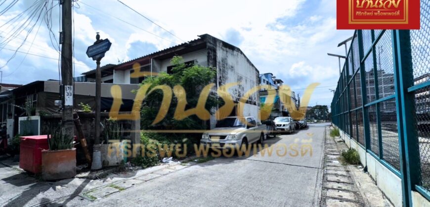 ตึกห้องเช่า 2ชั้น พร้อมผู้เช่า ซอยเทศบาลบางเสาธง27 เคหะบางพลี ใกล้นิคมอุตสาหกรรมบางพลี