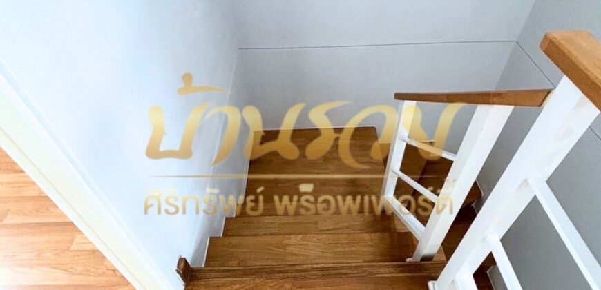 ทาวน์เฮ้าส์ 2ชั้น หมู่บ้านเดอะคอนเน็ก เทพารักษ์-เมืองใหม่ ใกล้นิคมเมืองใหม่บางพลี พร้อมเข้าอยู่