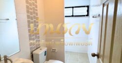 บ้านเดี่ยว 2 ชั้น หมู่บ้านแอมมิตี้บางนา-เทพารักษ์ ถนนเทพารักษ์ กม.26 ใกล้นิคมอุตสาหกรรมบางพลี พร้อมเข้าอยู่