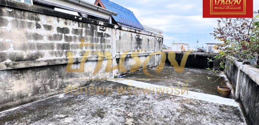 อาคารพาณิชย์ 3 ชั้น ซอยมิตรไมตรี 27-บางเมือง ใกล้ BTS โรงเรียนนายเรือ เหมาะกับทำเลค้าขาย