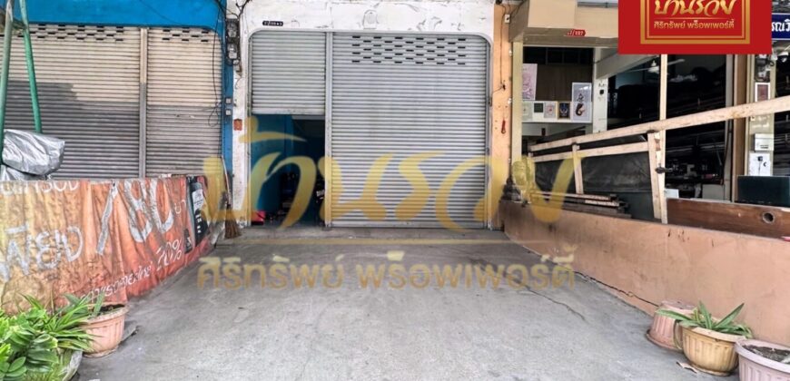 อาคารพาณิชย์ 3 ชั้น ซอยมิตรไมตรี 27-บางเมือง ใกล้ BTS โรงเรียนนายเรือ เหมาะกับทำเลค้าขาย