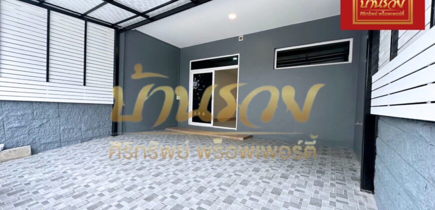 ทาวน์เฮ้าส์ 2 ชั้น หมู่บ้านกัสโต้ บางนา-สุวรรณภูมิ ถ.วัดศรีวารีน้อย-บางเสาธง บ้านรีโนเวทใหม่ ตกแต่งสวย สไตล์โมเดิร์น